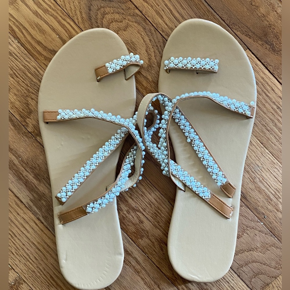 Women’s size 9 sandals. Never worn.